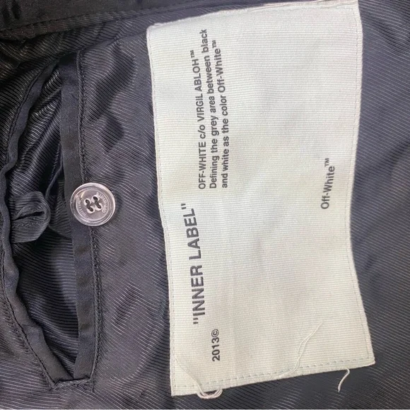 OFF-WHITE Bomber Jacket Tiger Embroidery
